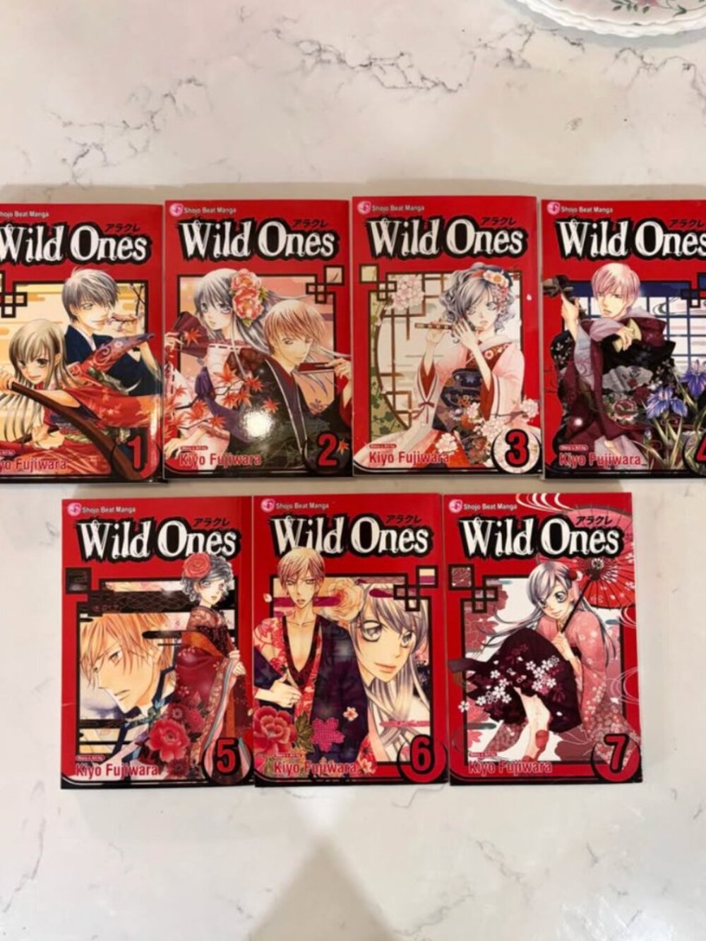 Like New Wild Ones shojo manga series volumes 1-7